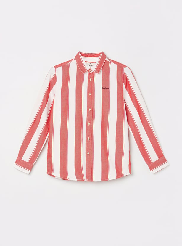 PEPE JEANS Boys Striped Shirt