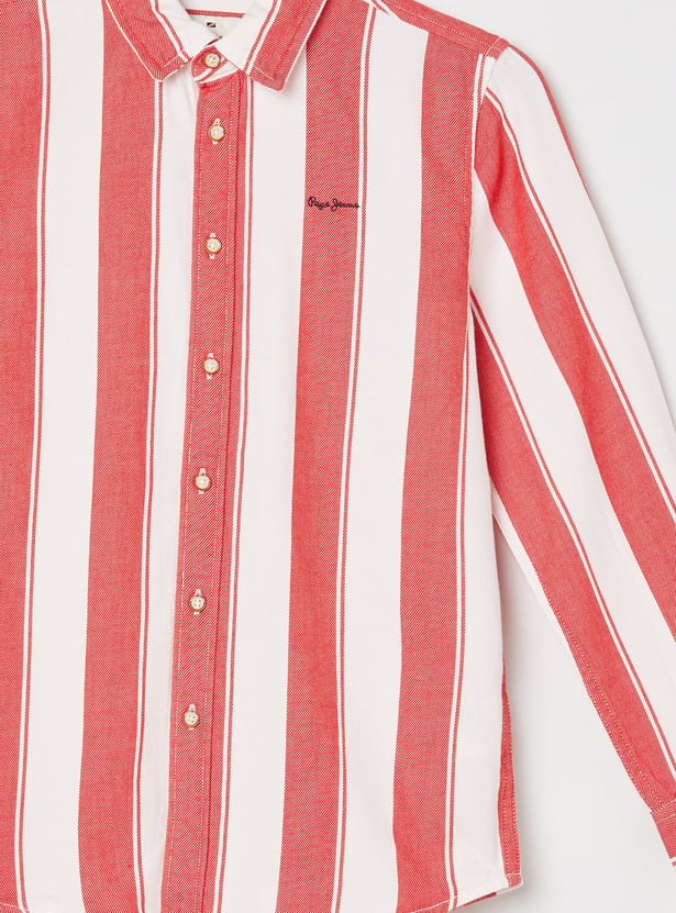 PEPE JEANS Boys Striped Shirt