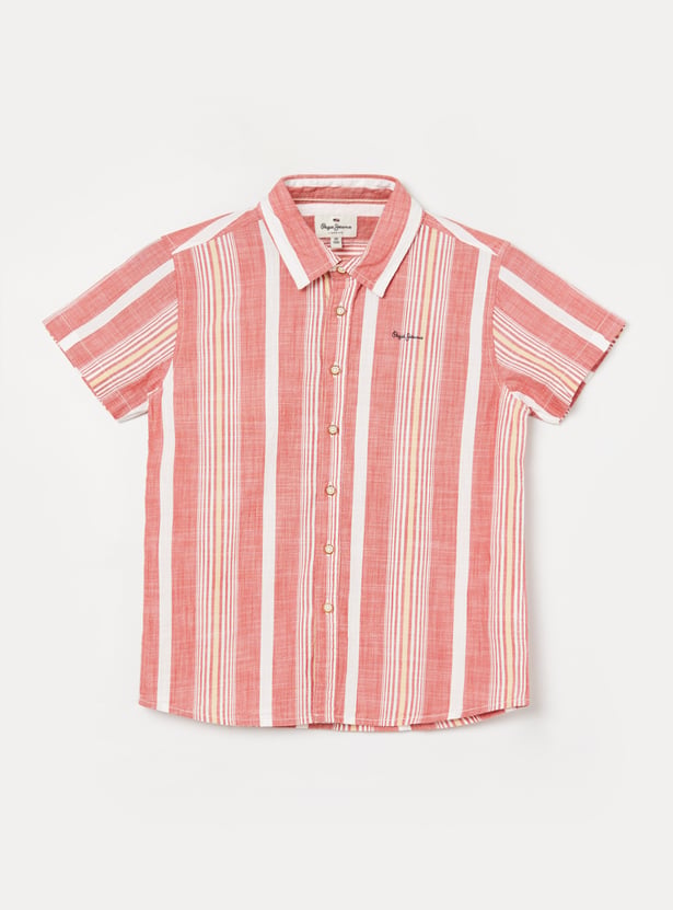 PEPE JEANS Boys Striped Shirt