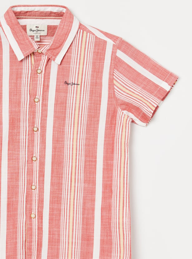 PEPE JEANS Boys Striped Shirt