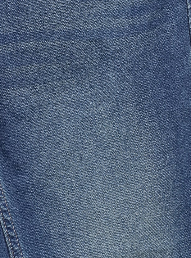 PEPE JEANS Boys Medium Wash Slim Fit Jeans