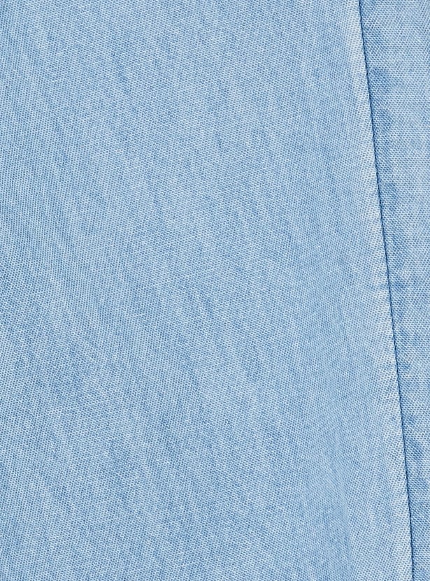FAME FOREVER Girls Solid Mid-Rise Jeans