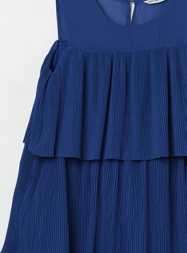 FAME FOREVER Girls Solid A-line Dress