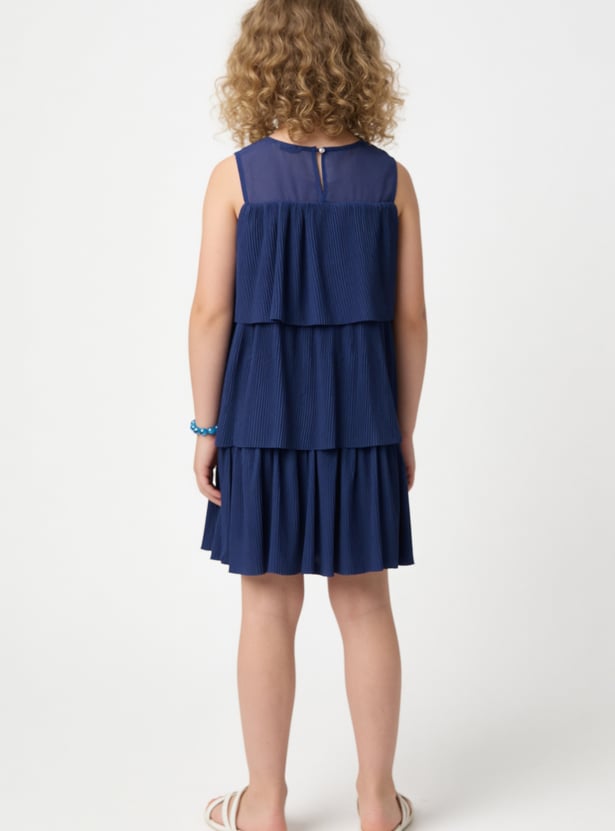 FAME FOREVER Girls Solid A-line Dress
