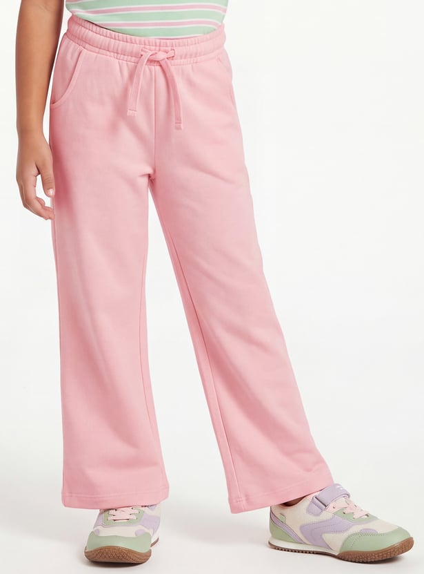 FAME FOREVER Girls Solid Track Pants