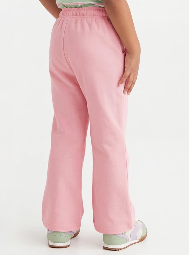 FAME FOREVER Girls Solid Track Pants
