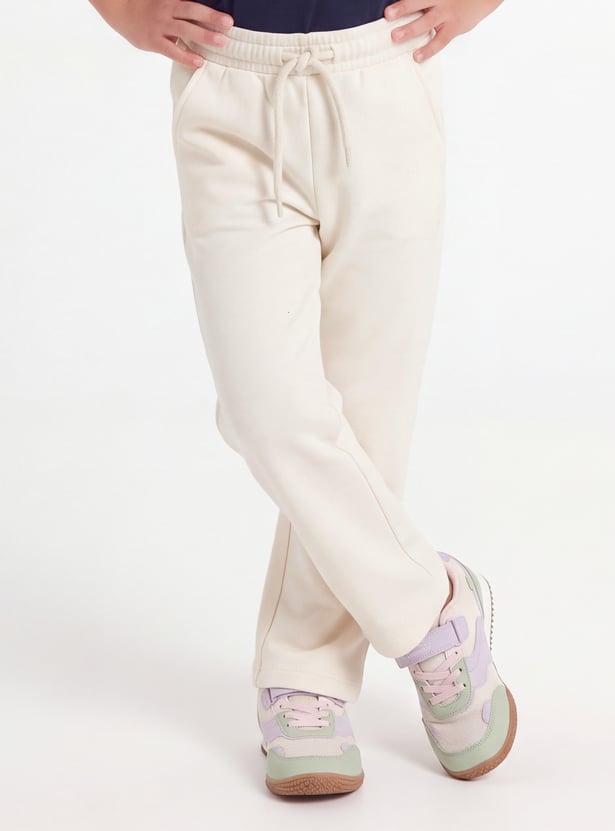 FAME FOREVER Girls Solid Track Pants
