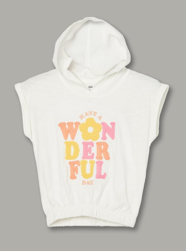 FAME FOREVER Girls Graphic Print T-shirt
