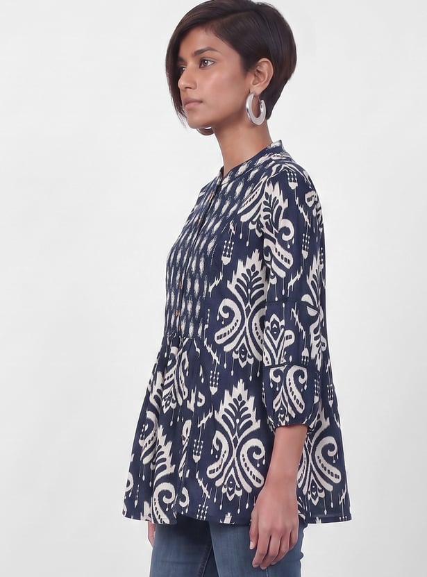 MELANGE Ethnic Motif Print Tunic