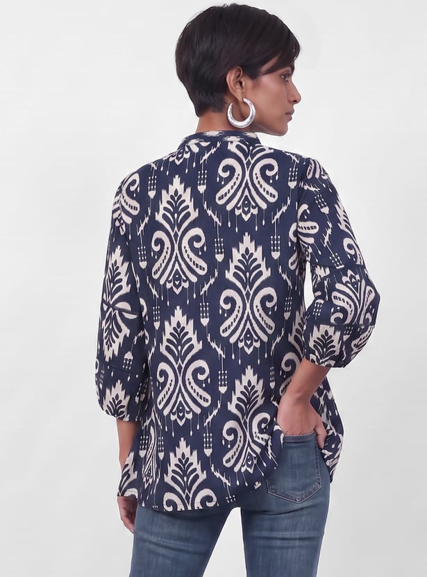 MELANGE Ethnic Motif Print Tunic