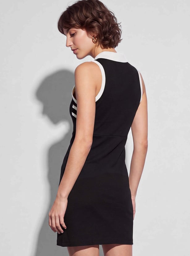 KAPPA Contrast Collar Polo Dress