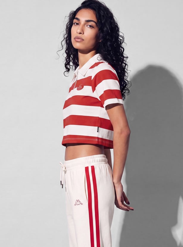 KAPPA Striped Polo T-shirt