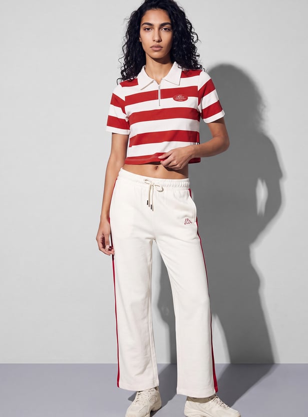 KAPPA Striped Polo T-shirt