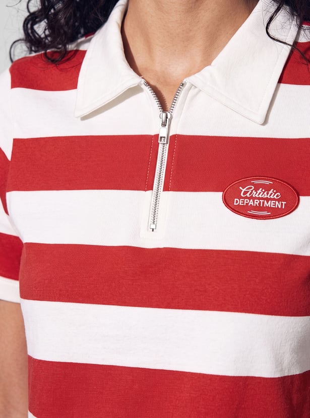KAPPA Striped Polo T-shirt