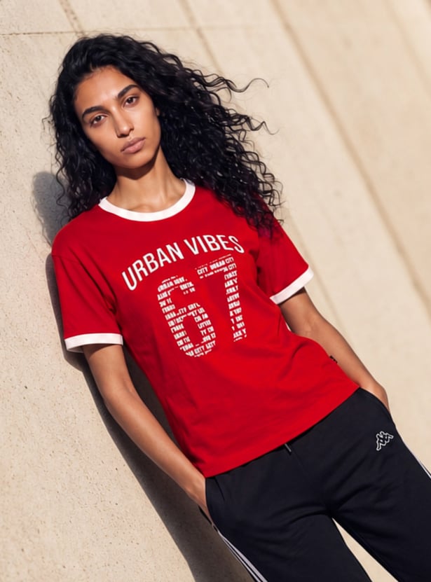 KAPPA Typographic Print T-shirt