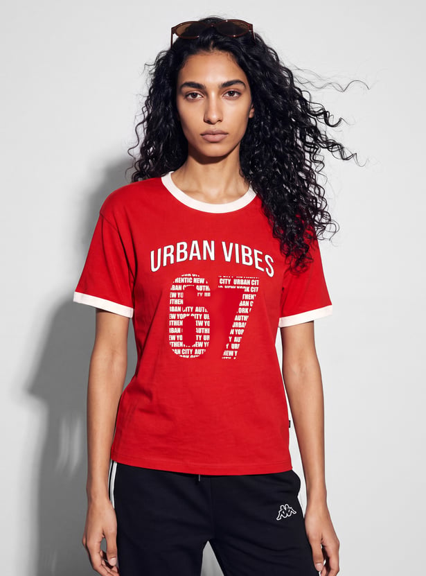 KAPPA Typographic Print T-shirt