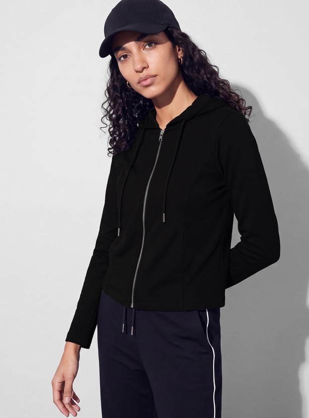 KAPPA Front Open Hooded Sweatshirt