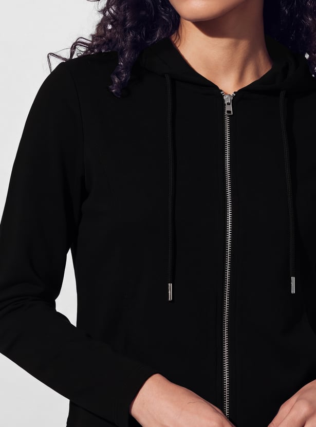 KAPPA Front Open Hooded Sweatshirt