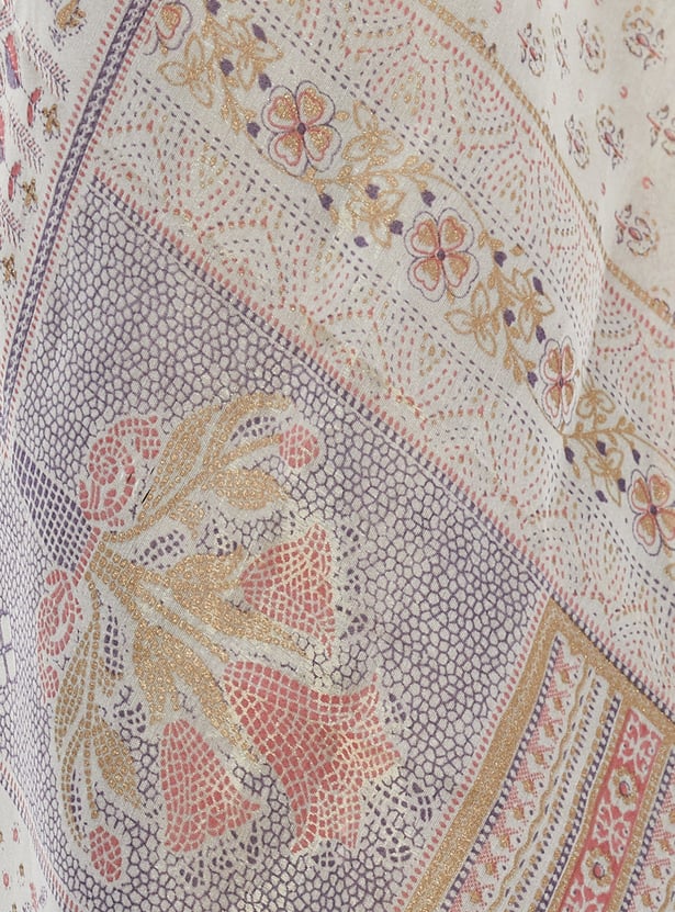 SPAN Floral Print Dupatta