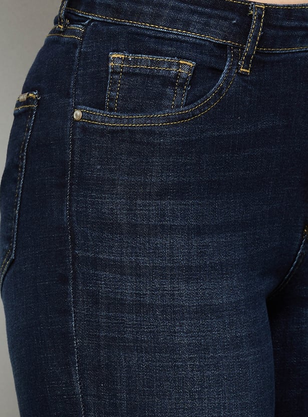 KRAUS Solid Slim Straight Fit Jeans