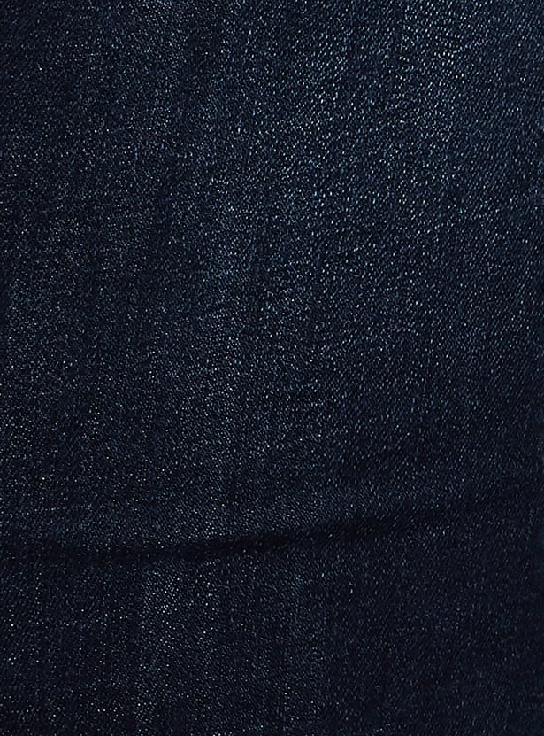 KRAUS Solid Slim Straight Fit Jeans