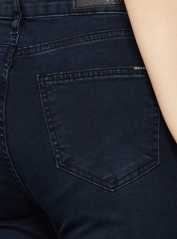 KRAUS High-Rise Straight Fit Jeans