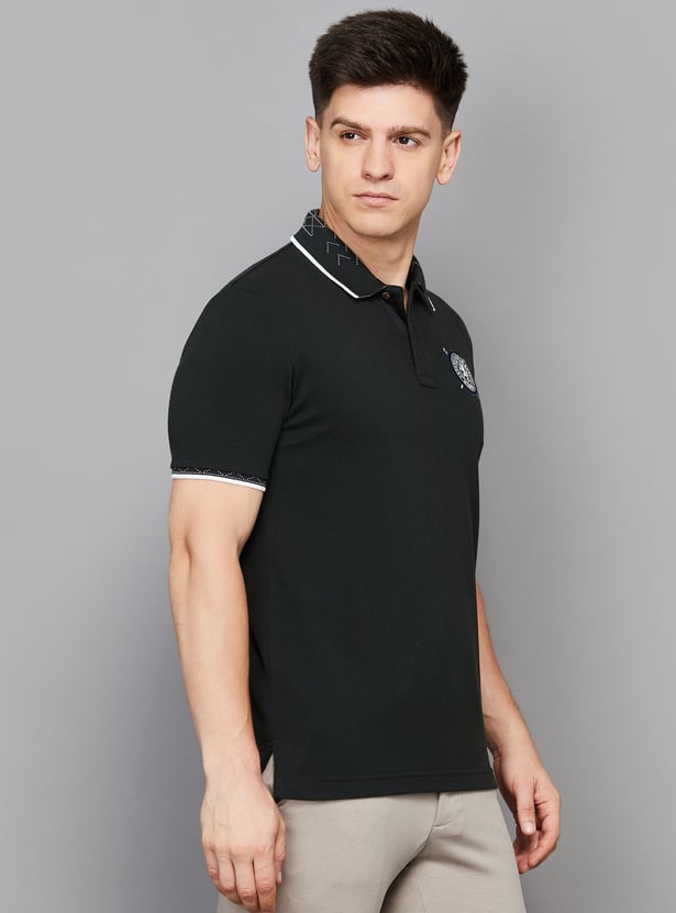 FAHRENHEIT Solid Polo T-shirt