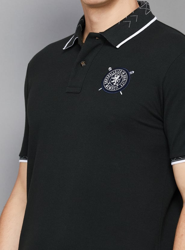 FAHRENHEIT Solid Polo T-shirt