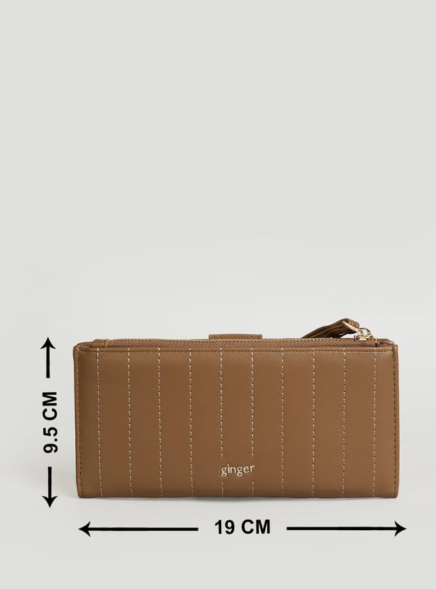 GINGER Solid Bi-Fold Wallet