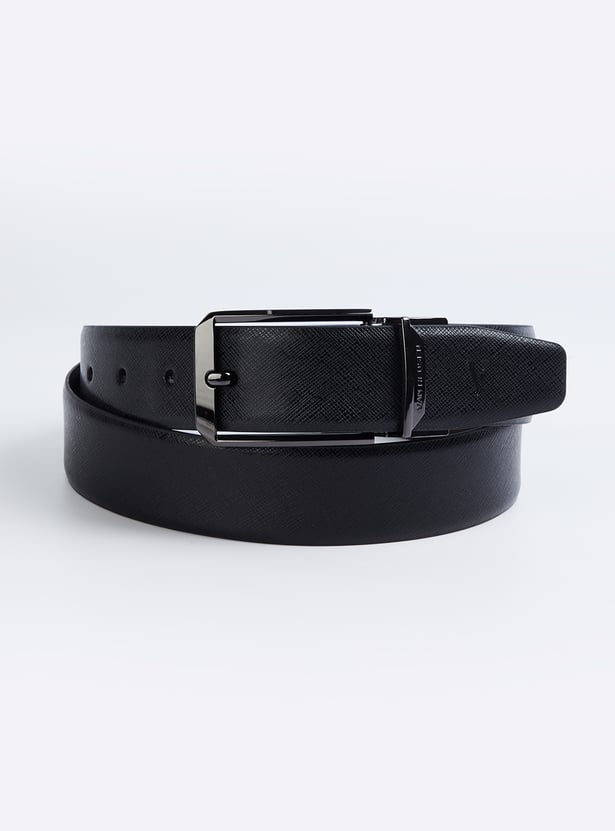 VAN HEUSEN Solid Leather Belt
