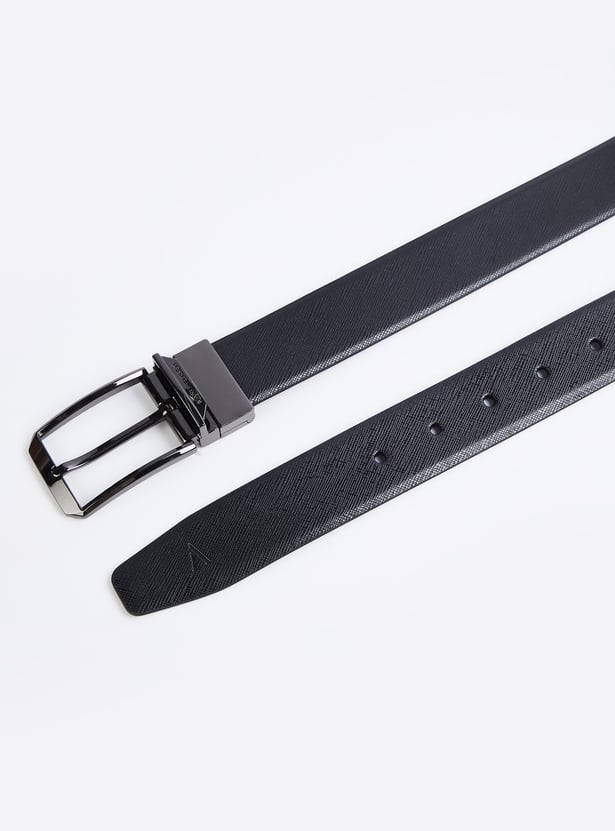 VAN HEUSEN Solid Leather Belt