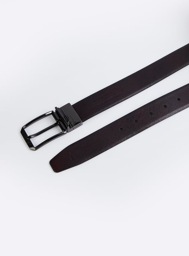 VAN HEUSEN Solid Leather Belt