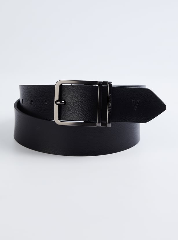 VAN HEUSEN Solid Leather Belt
