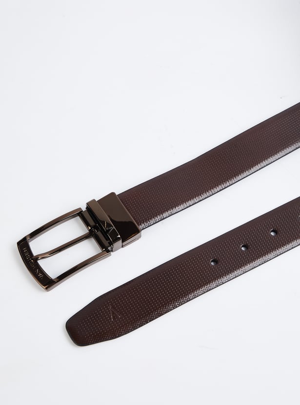 VAN HEUSEN Solid Leather Belt