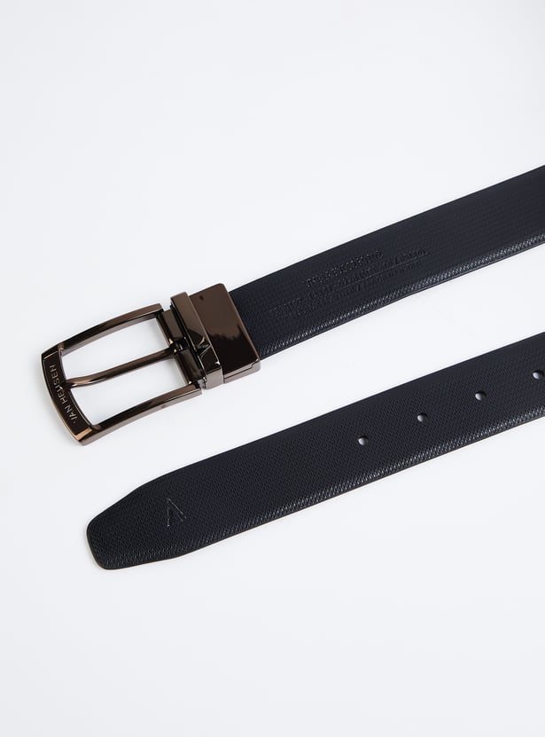 VAN HEUSEN Solid Leather Belt