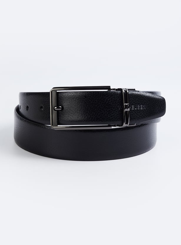 VAN HEUSEN Solid Leather Belt