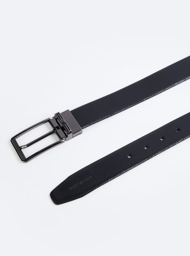 VAN HEUSEN Solid Leather Belt