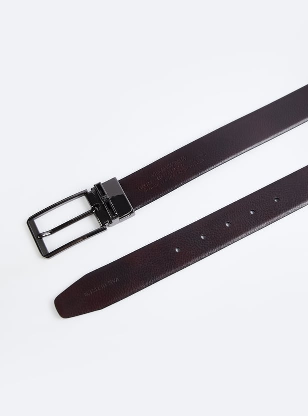 VAN HEUSEN Solid Leather Belt