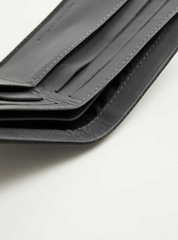 ALLEN SOLLY Textured Bi-Fold Wallet
