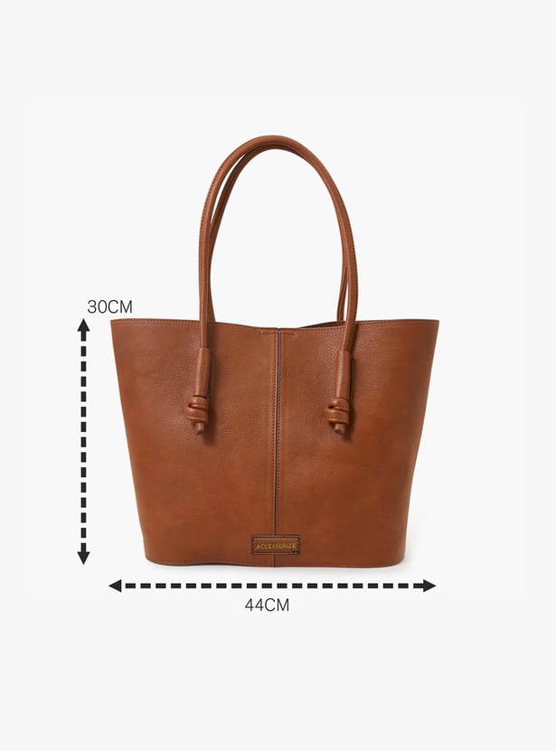 ACCESSORIZE LONDON Solid Shoulder Bag