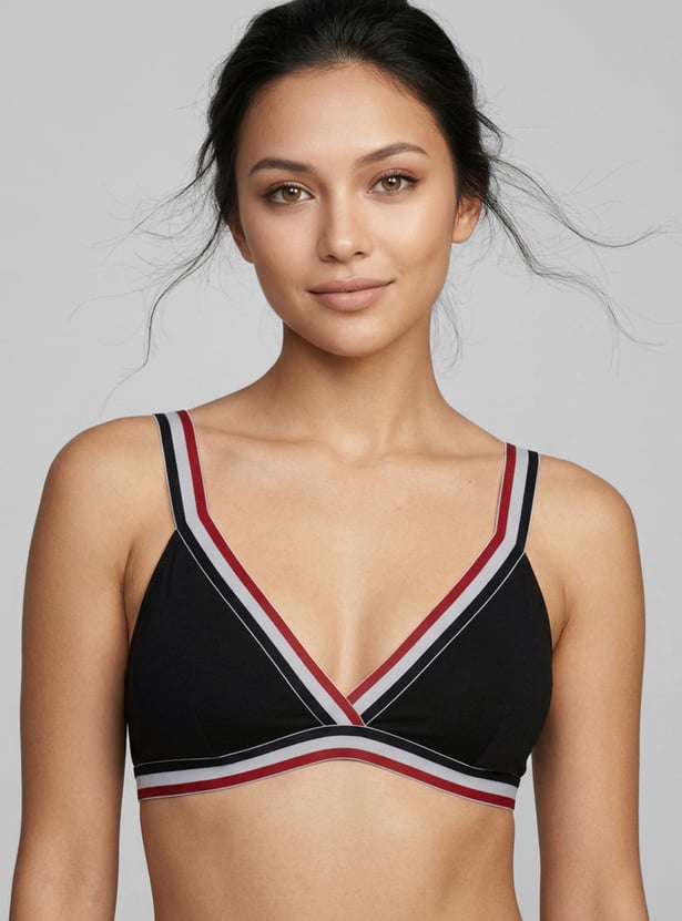 ENAMOR Padded Non-Wired Seamed Everyday Bra