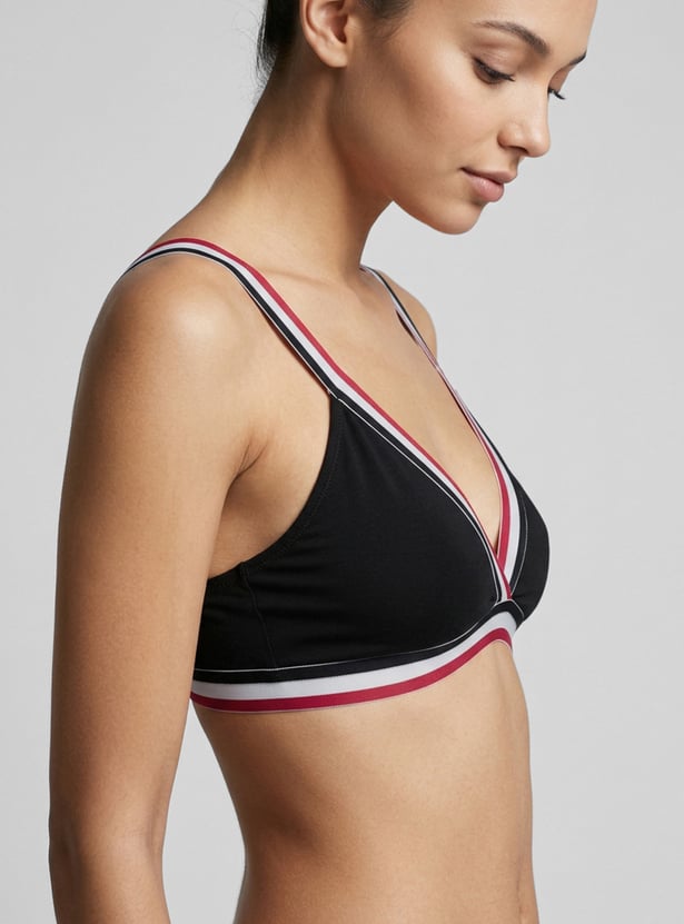 ENAMOR Padded Non-Wired Seamed Everyday Bra