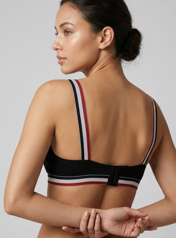 ENAMOR Padded Non-Wired Seamed Everyday Bra