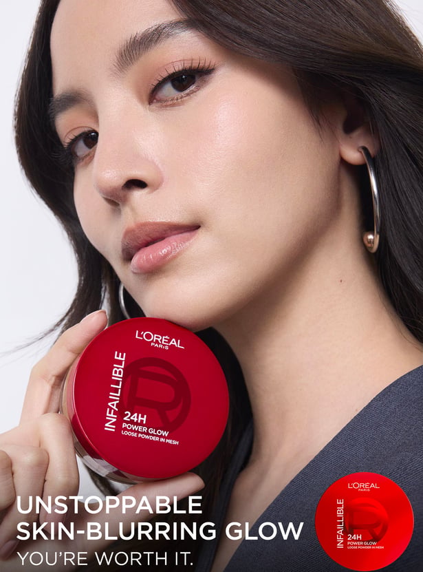 L'OREAL Infallible 24H Power Glow Finishing Powder - LIGHT - 9.5g