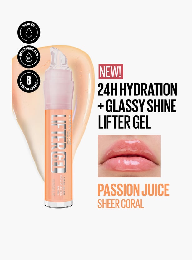 MAYBELLINE Lifter Gel Lip Oil - Passion Juice - 6.6ml