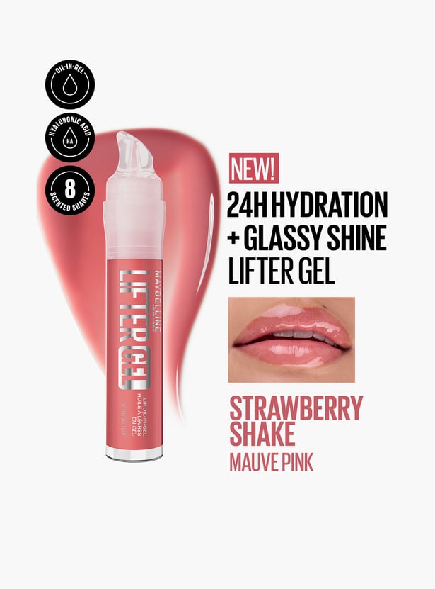 MAYBELLINE Lifter Gel Lip Oil - Strawberry Shake - 6.6ml