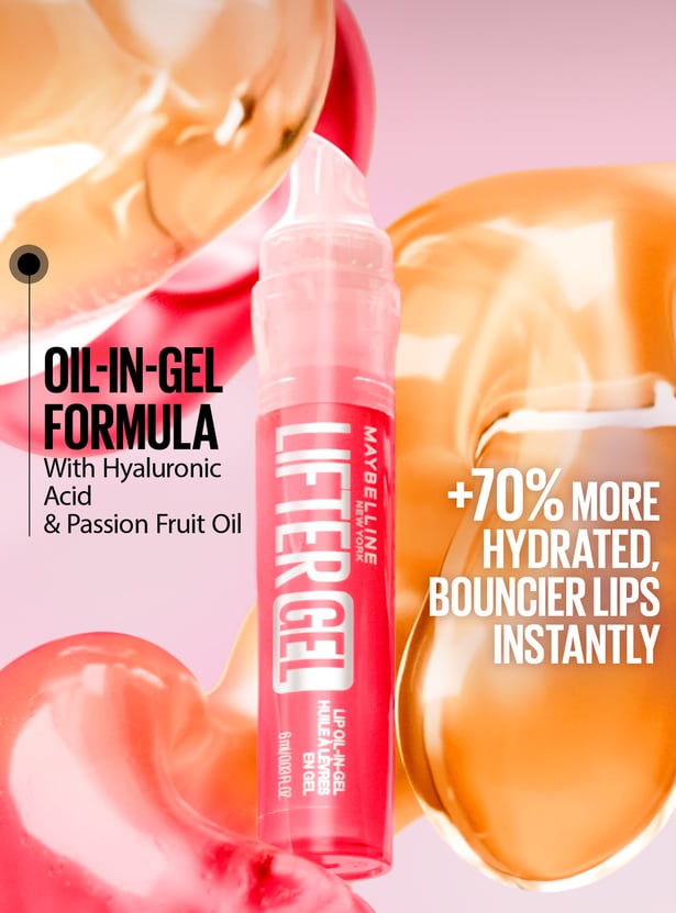 MAYBELLINE Lifter Gel Lip Oil - Vanilla Horchata - 6.6ml