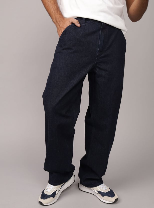 AMERICAN EAGLE Dark Washed Loose Fit Jeans