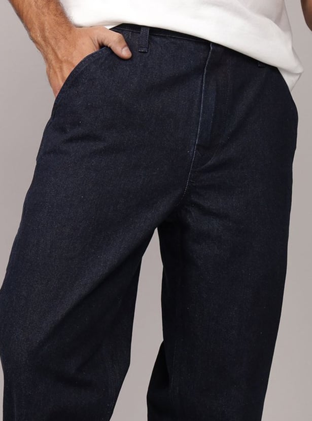 AMERICAN EAGLE Dark Washed Loose Fit Jeans