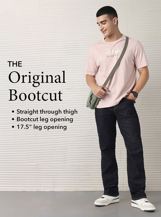 AMERICAN EAGLE Whiskered Boot Cut Jeans